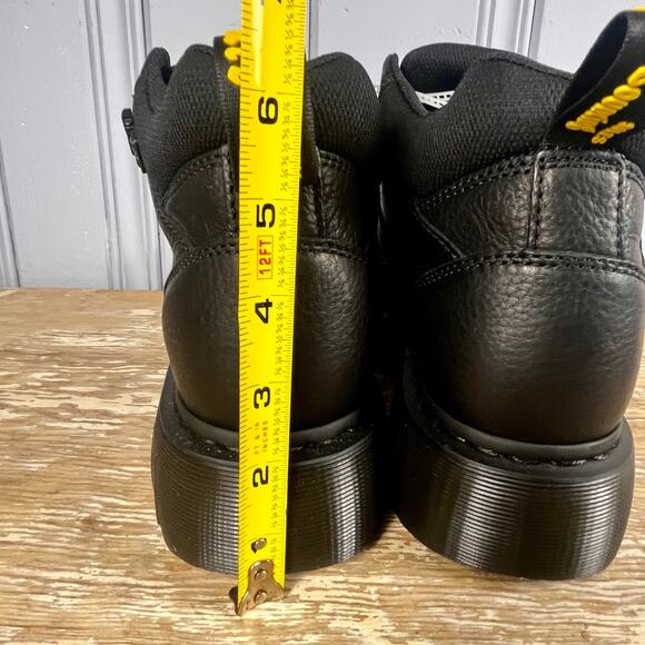 Doctor Doc Martens NEW Leather Mens 12 Woodard Grizzly
Black Hiker/Work Boots - Picture 6 of 11